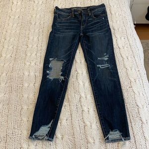 American eagle ripped jeans